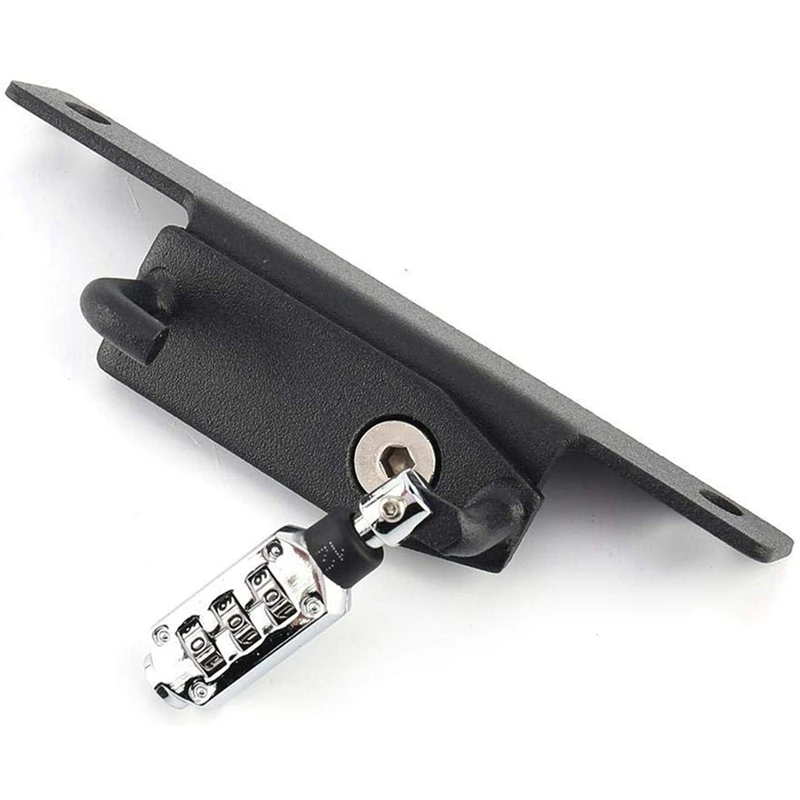 

Helmet Lock Password Mount Hook Black Side Anti-Theft Security Fits for BMW Rnine T/R Nine T R9T/R NineT