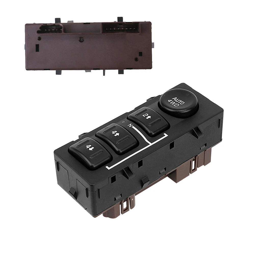 

4WD 4x4 Wheel Transfer Case Selector Button Dash Switch for Chevrolet Silverado Suburban 15136039, 15164520, 19259313