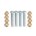 4 шт.компл. комплекты для ремонта штифтов и втулок для автомобильных дверей типа 97-05 D22, комплект для ремонта дверных петель, 4 штифта