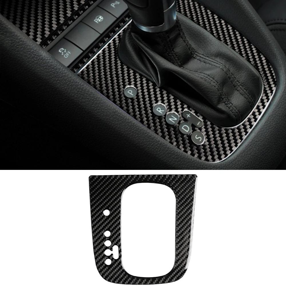 

Gear Shift Decoration Cover Trim Sticker Decal for Volkswagen Golf 6 Gti R Mk6 2008-2012 Car Interior Accessories Carbon Fiber