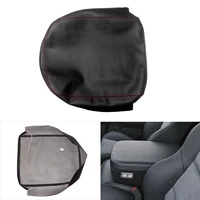 microfiber leather car center armrest console box protection cover trim for dodge ram 2002 2003 2004 2005 2006 2007 2008