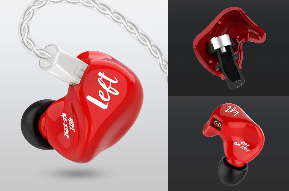 KZ ZS3E DD блок Hifi спортивные наушники-вкладыши динамический привод шумоподавление Гарнитура без микрофона съемный кабель KZ ZS10 KZ AS10