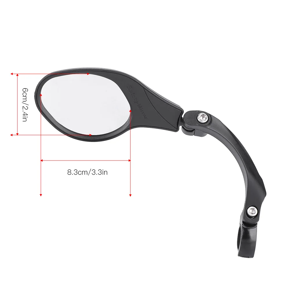

Bicycle Rear View Mirror Bike Cycling Wide Range Handlebar Reflector Rear View Mirror Reflector Adjustable Left Right Mirror