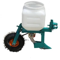 single row micro tiller agricultural machinery fertilizer applicator fertilizing basket