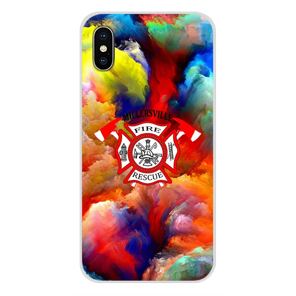Пожарный парамедический спасательный для huawei G7 G8 P7 P8 P9 P10 P20 P30 Lite Mini Pro P Smart Plus мягкий чехол для кожи