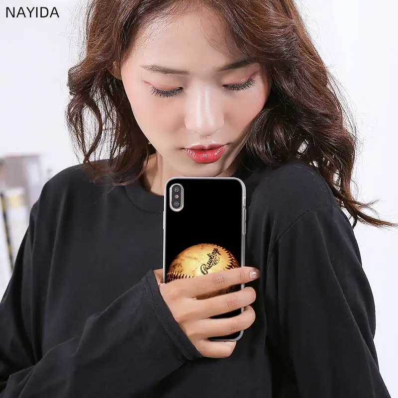Мягкий силиконовый чехол для Samsung Galaxy S21 S20 Ultra 5G S10 Lite S9 Plus Fe S8 S7 Бейсбольного