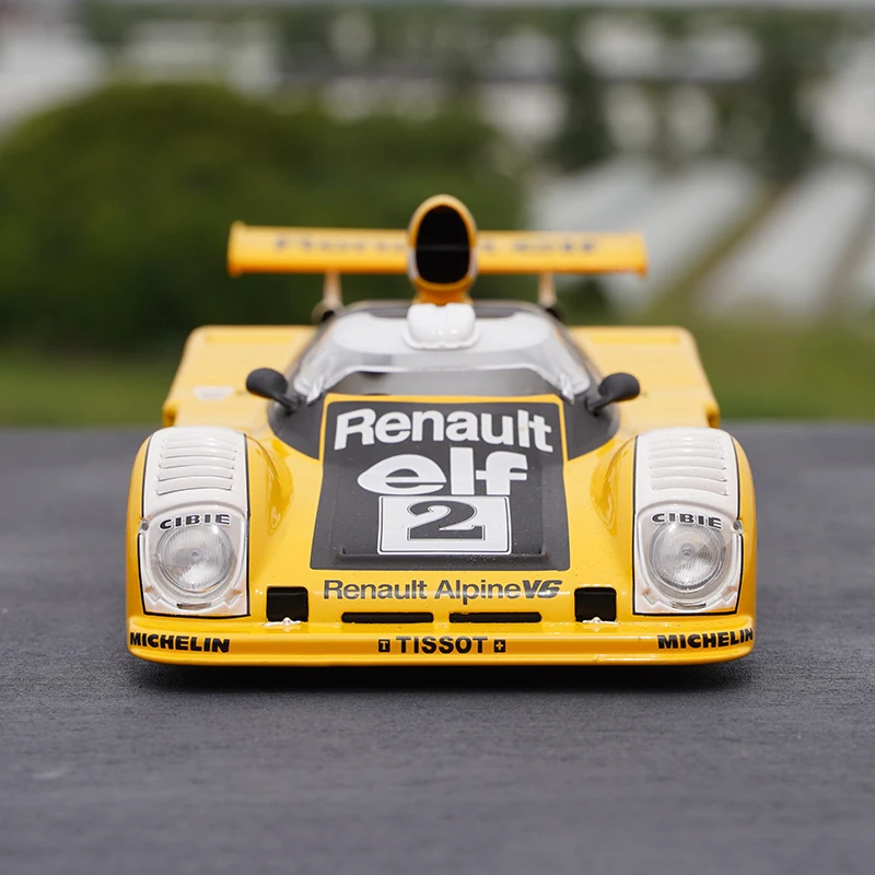 

Литая 1:18 Классическая Гоночная машина из сплава, модель автомобиля из сплава A442B 1978, Коллекционная модель автомобиля из сплава, Подарочный С...