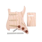 Предварительно усилены пружиной SSS Клен деревянная накладка Alnico V Пикап для старта гитары