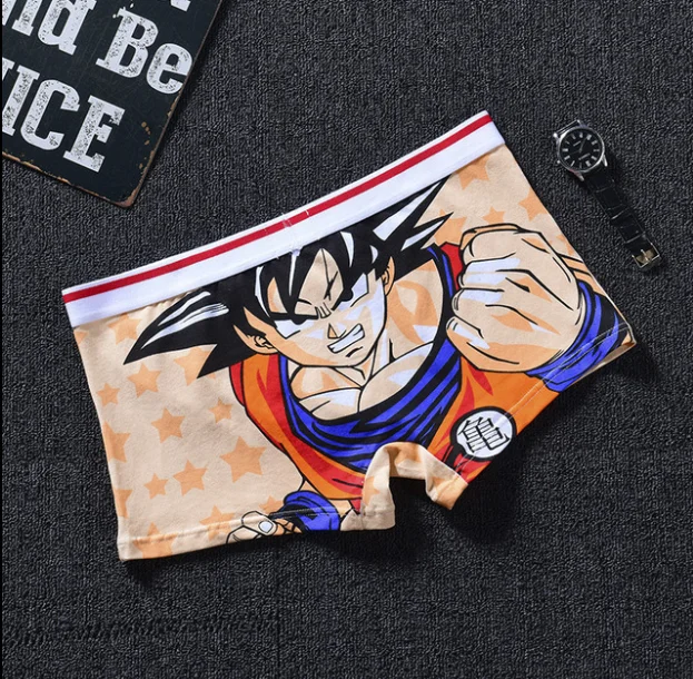 Новые мужские трусы для косплея белье с картинками аниме Son Goku Kakarotto-боксеры