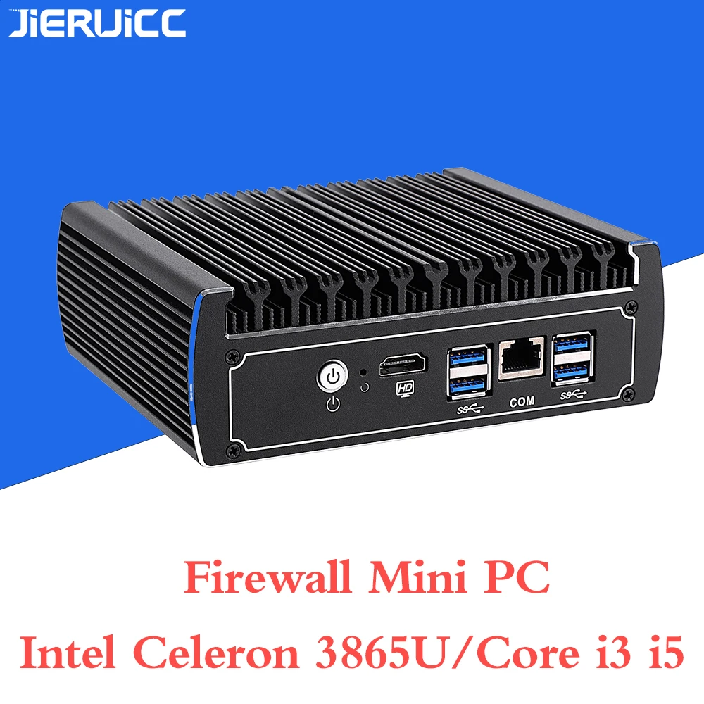Pfsense Мини ПК 7th Gen Kaby Lake Intel i3 7100U i5 7200u 2 5 ГГц двухъядерный процессор