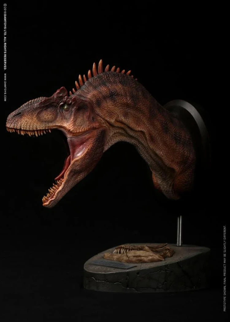 Для коллекции ALLOSAURUS бюст Коллекционная Голова Статуя MUS010A/B серии музейных игрушек исключительный кран 12 ''Статуэтка