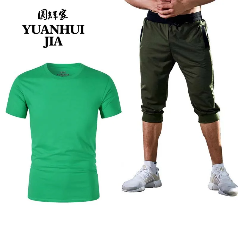 Для мужчин и брюки детский комплект одежды Летний Новый модный бренд одежда для