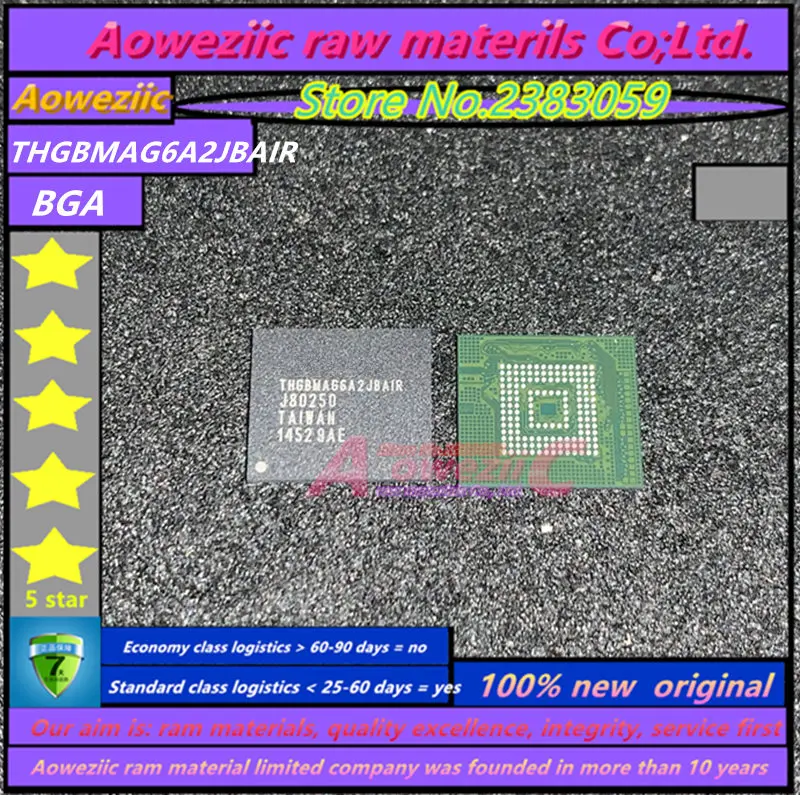

Aoweziic 100% new original THGBMAG6A2JBAIR BGA Memory chip