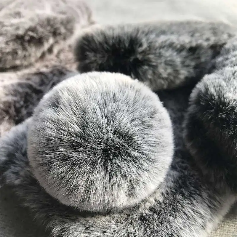 Милый 3D кроличьи уши с роскошным мехом со стразами чехол для телефона Samsung Galaxy J3 J5