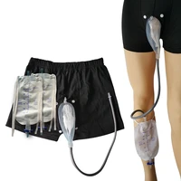 shorts urine bag reusable male urinal bag silicone urine funnel pee holder collector with catheter for old men feminine hygiene