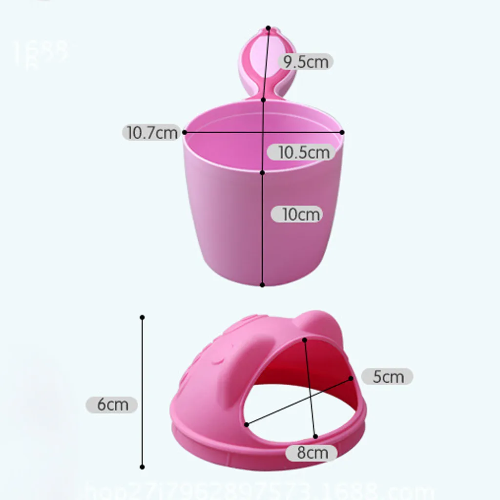 

Baby Bath Waterfall Rinser Kids Shampoo Rinse Cup Bath Shower Washing Head Children Bathing Baby Shower Spoons Child Washing