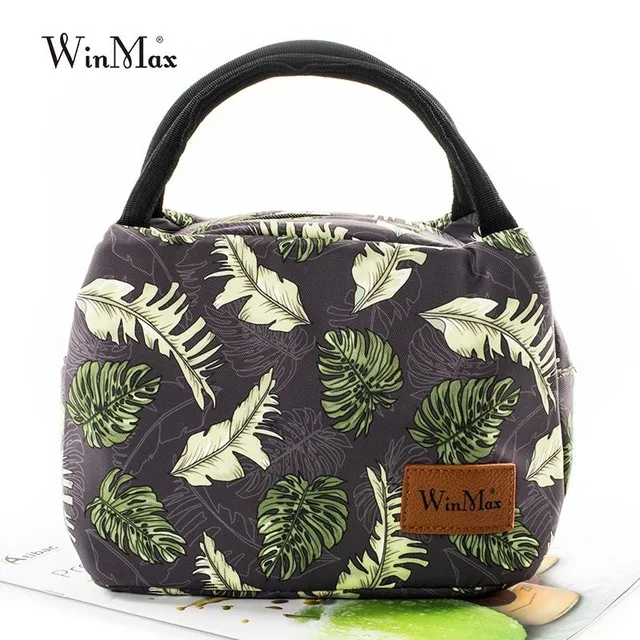 BX004-7lunchbag Для женщин Функциональная сумка-холодильник с узором Коробки для обедов Портативный утепленная плотная сумка для обеда мешок сохраняющая тепло для еды на пикник ланч сумки для детей - Цвет: BX004-7lunchbag