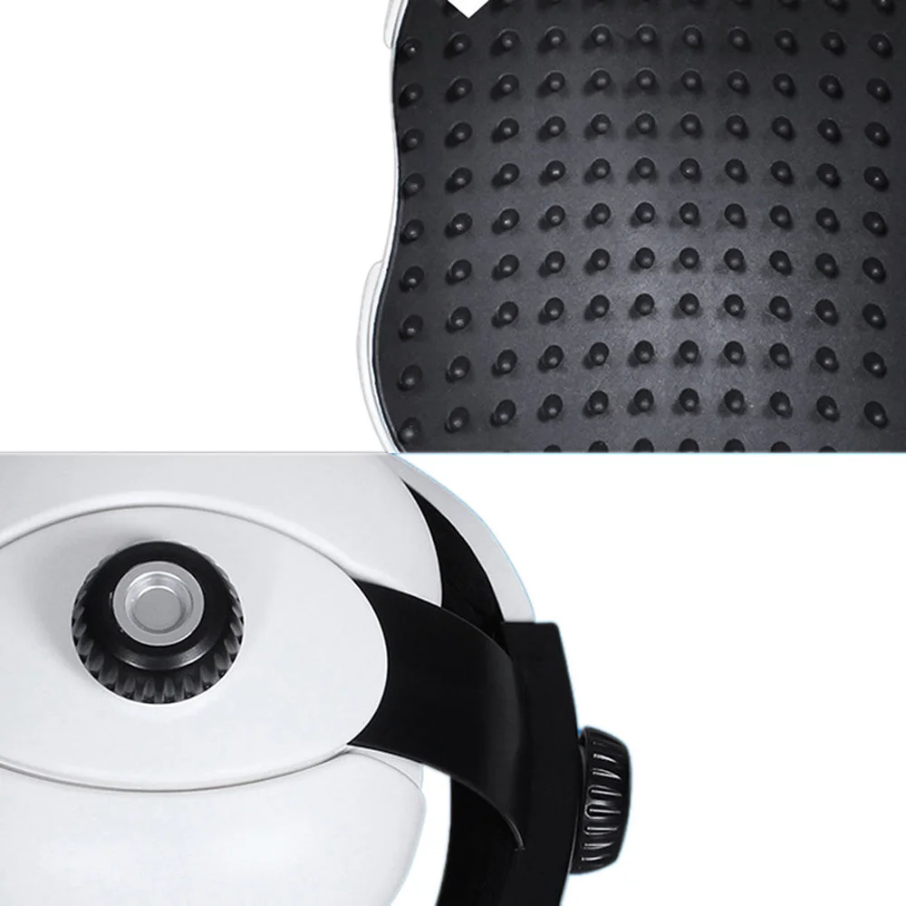 

Electric Heating Neck Head Massage Helmet Air Pressure Vibration Therapy Music