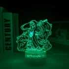 Аниме-фигурка, 3D Белый крек, светодиодный ночник, Trafalgar, настольная лампа, Красочный ночник, крутой подарок на день рождения светильник для декора спальни