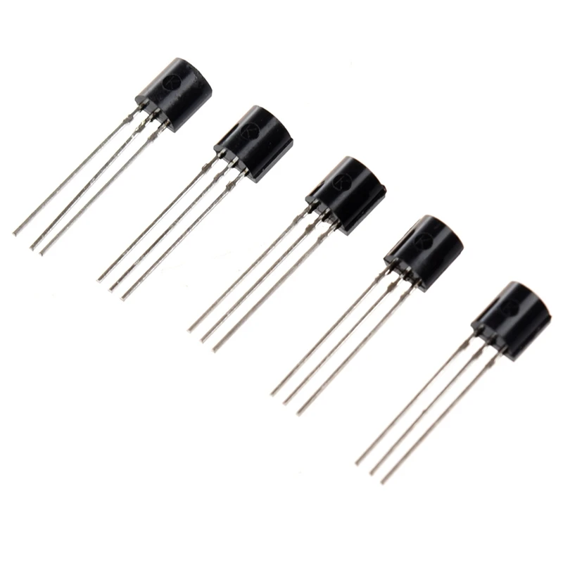 100 x Transistor NPN BC547 45V 100MA Black with 5 Pcs L7809CV 3 Terminals Through Hole 1.5A 9V Postive Voltage Regulator | Электроника