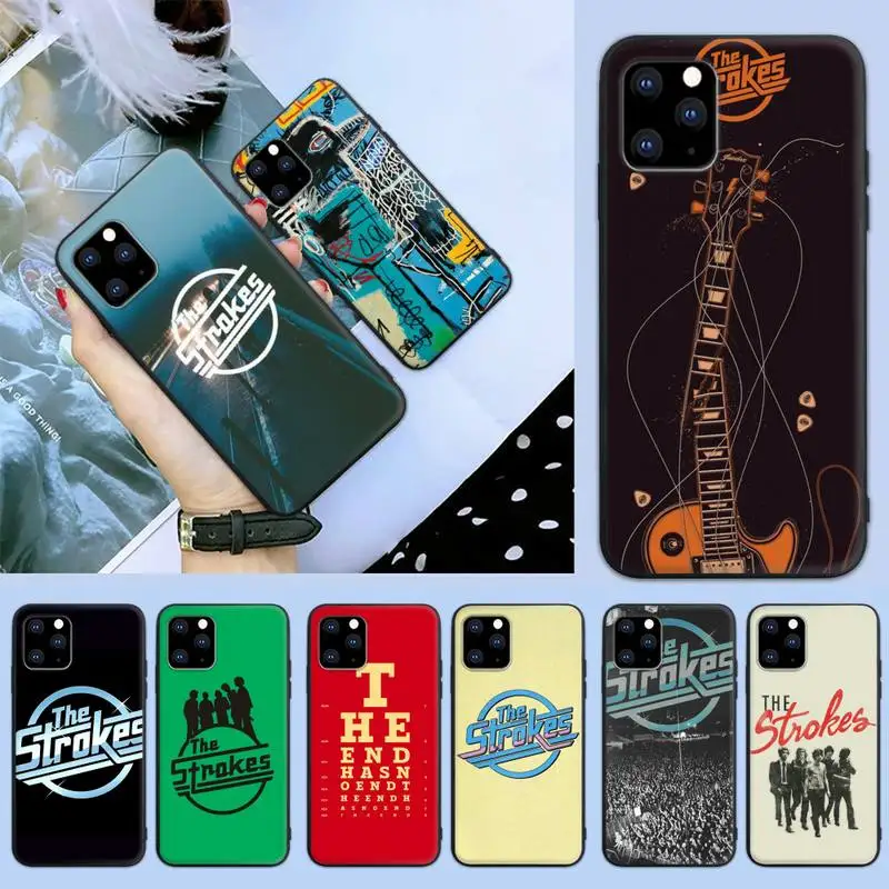 

Pop The Strokes Phone Case Phone Case For iPhone 6 7 8 Plus 11 12 ProMax X XR XS SE Max Back Cover