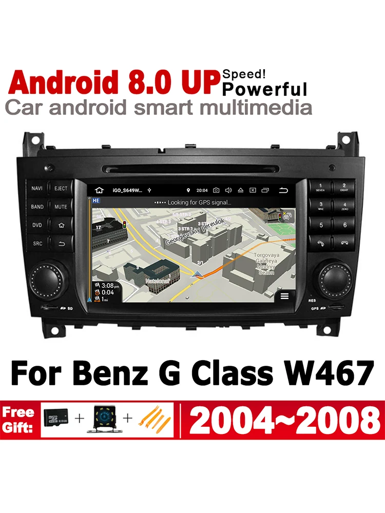 Для Mercedes Benz G Class W467 2004 ~ 2008 NTG Автомобильный мультимедийный плеер Android GPS 2 Din