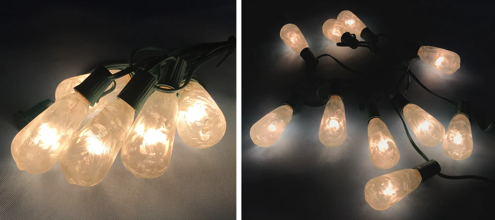 Toprex 3m E17 patio lights garden decor light chain christmas decoration lights indoor new year light home decor