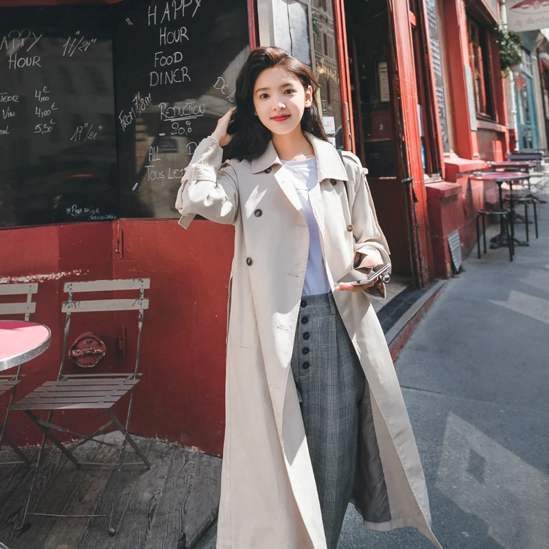 Роскошные брендовые новые модные 2019 Осенние повседневные двубортные OL простые