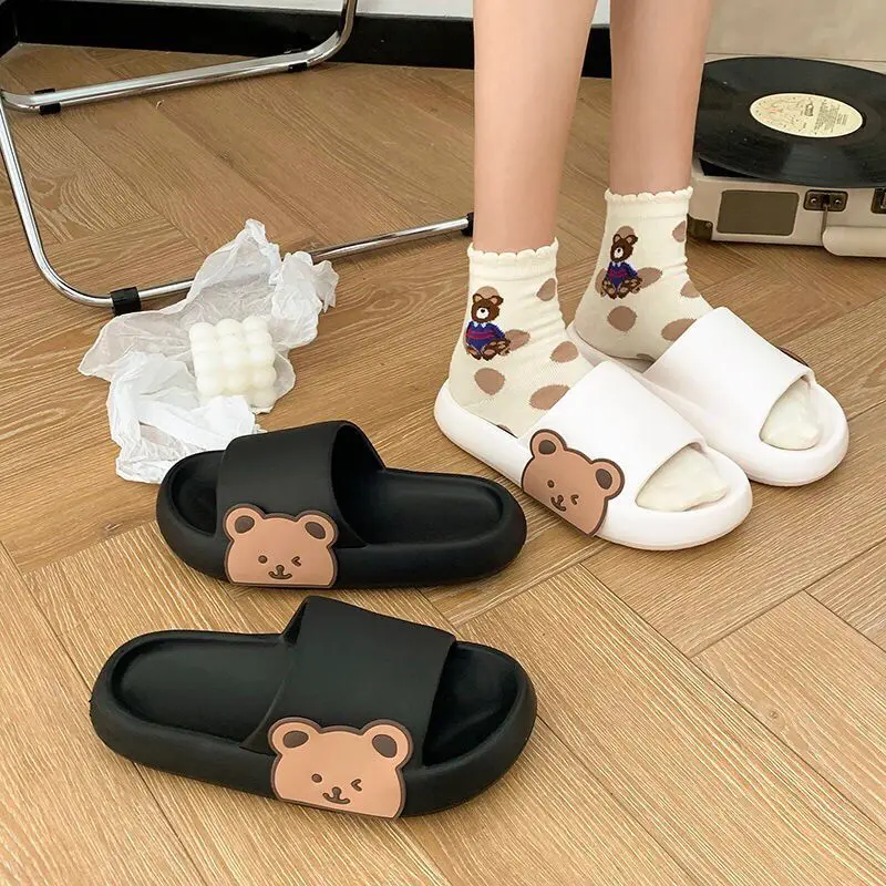 

AWASIR Slippers Women's Summer New Styles Go Out Fashion Trendy Alley Style Light Home Indoor and Outdoor Thick Bottom