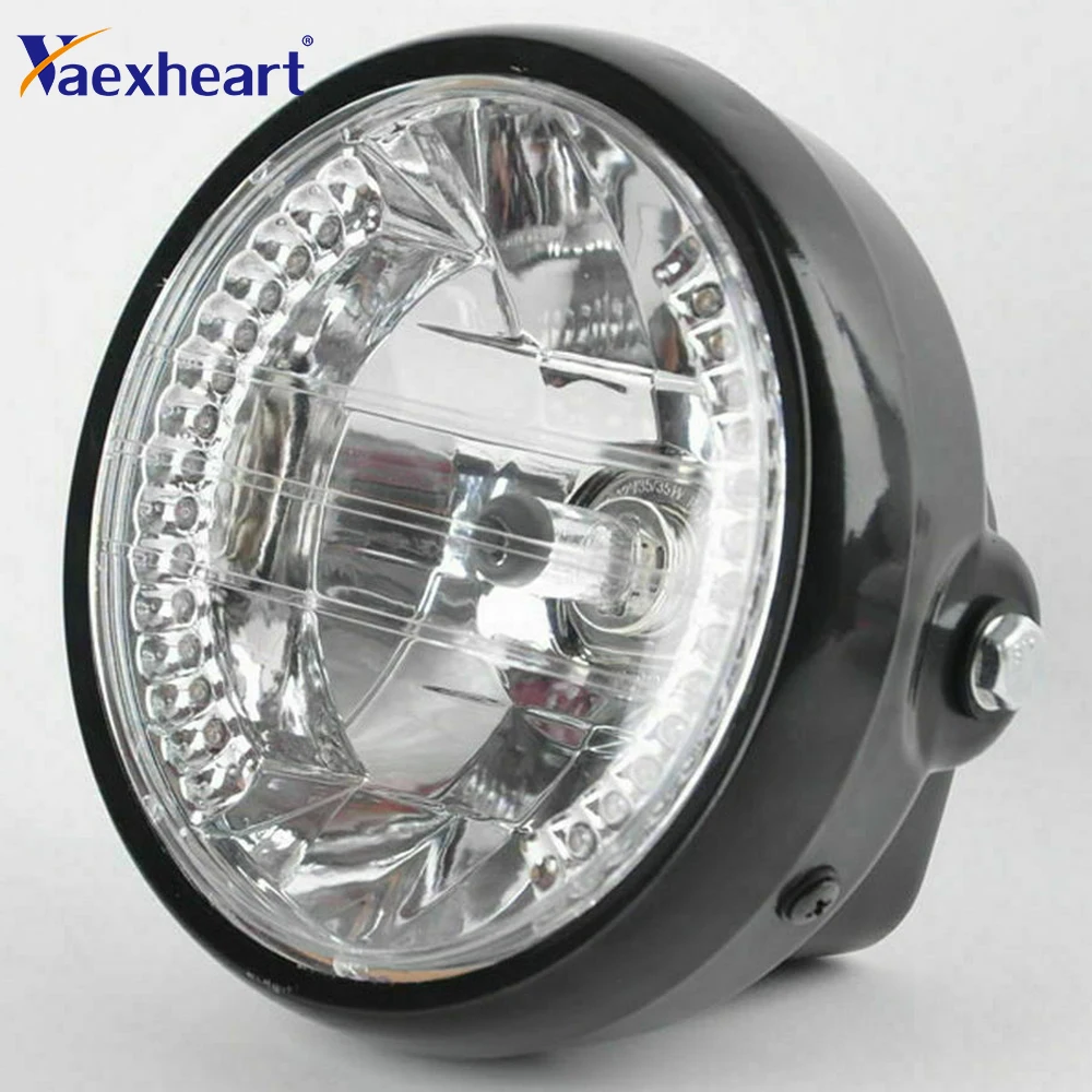 7-дюймовая универсальная фара для мотоцикла янтарный светодиодный индикатор