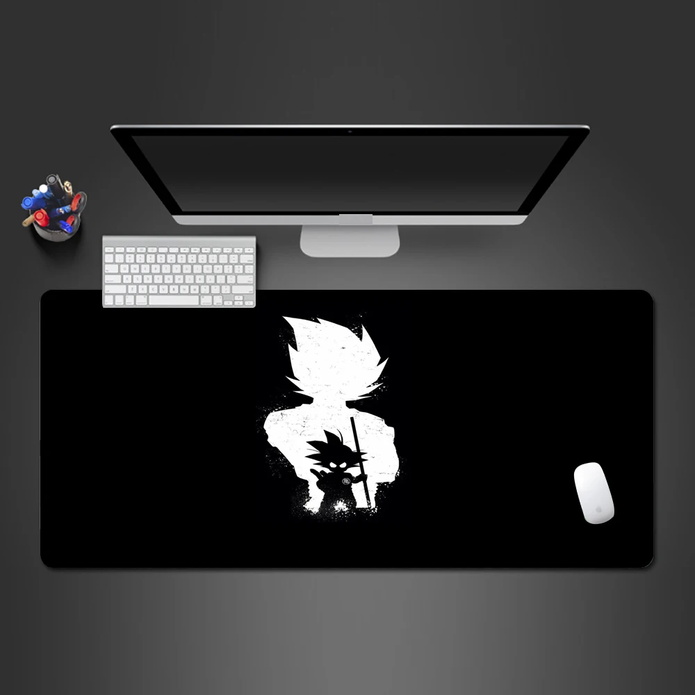 

Hot Selling Goku Dark Theme Anime Pad High Quality Rubber Washable Game Pad Notebook Computer Office Keyboard Tapis De Souris