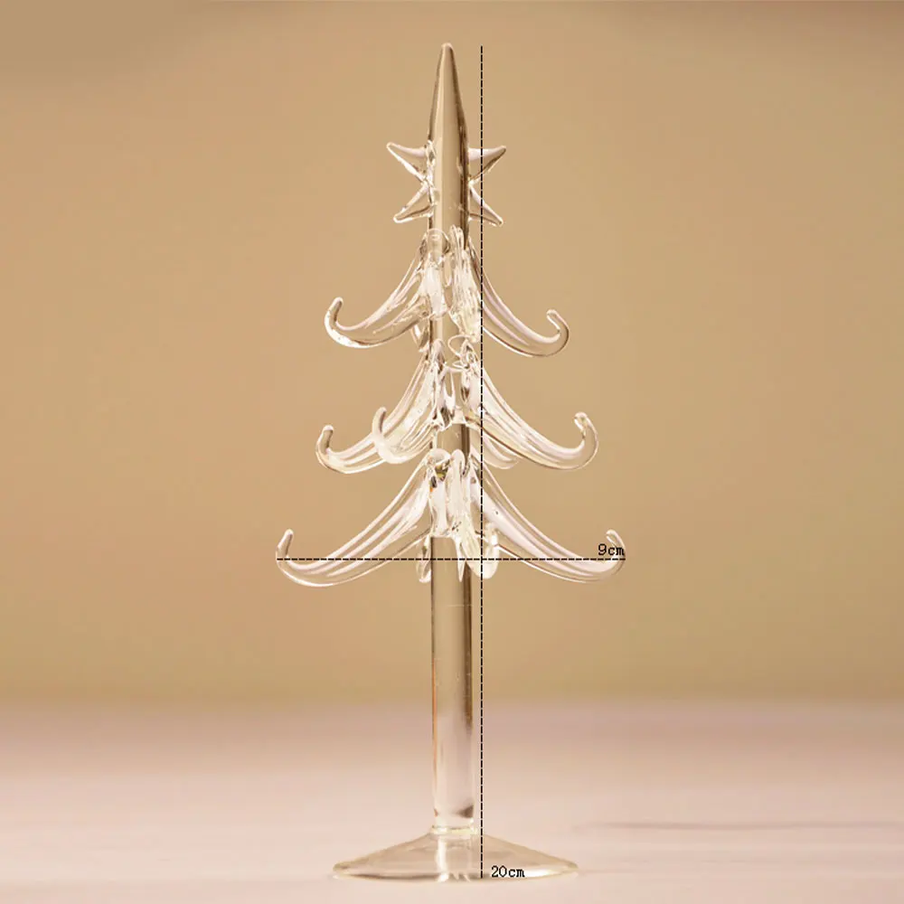 1 шт на заказ креативные стеклянные елочные украшения европейские Элегантные