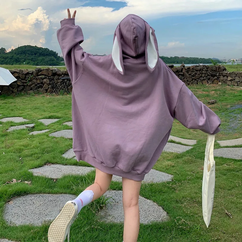 Толстовки женские студенческие Свободные повседневные Модные свитшоты с