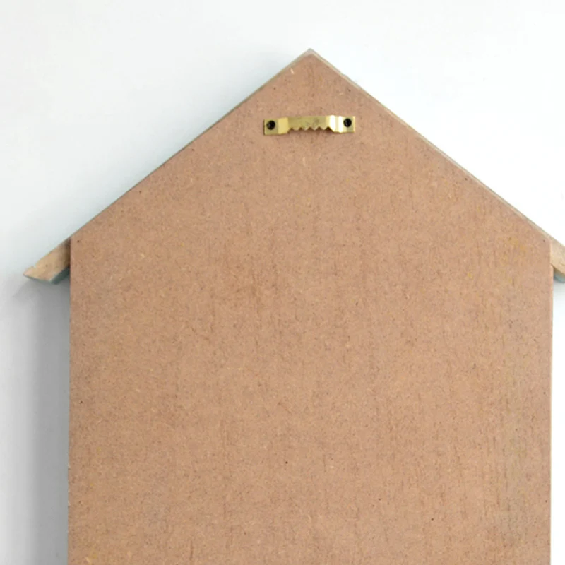 Настенная вешалка для ключей с крючками и надписью | Дом сад