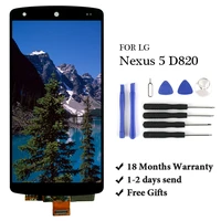 for lg nexus 5 d820 lcd display digitizer assembly with frame lcd display with touch screen for lg nexus 5 d820 lcd screen