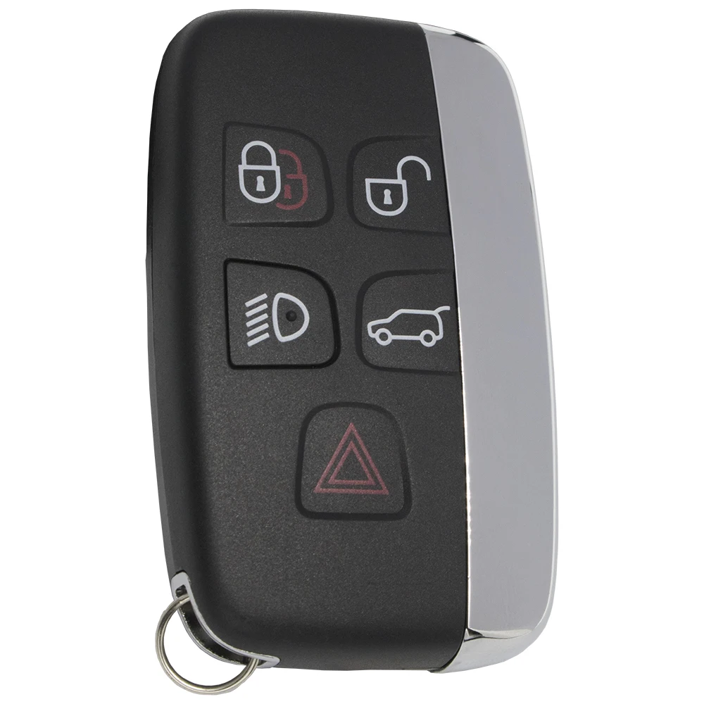 

WhatsKey 5 Button Remote Car Key Shell case For Land Rover Discovery 4 Sport Evoque Range Rover For Jaguar Freelander XFL XE XJ