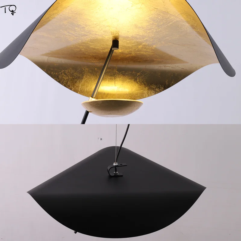 Koop Nordic Moderne Industriële Vliegende Schotel Led Hanglampen Goud Zwart Wit Metalen Opknoping Lamp Eetkamer Woonkamer Bar Studio