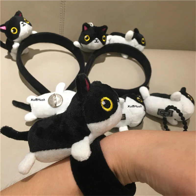 Маленькая 9 см новый дизайн кошка плюшевая игрушка с набивным животным Детские