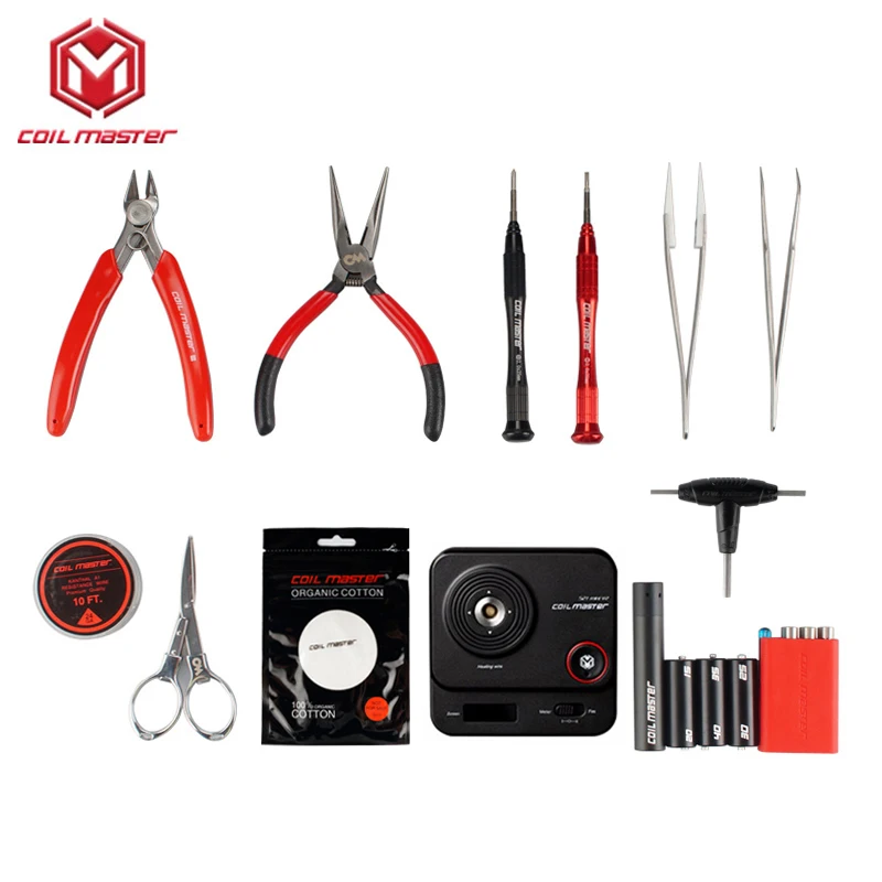Оригинальный набор для самостоятельной сборки Coil Master V3 сумка инструментов