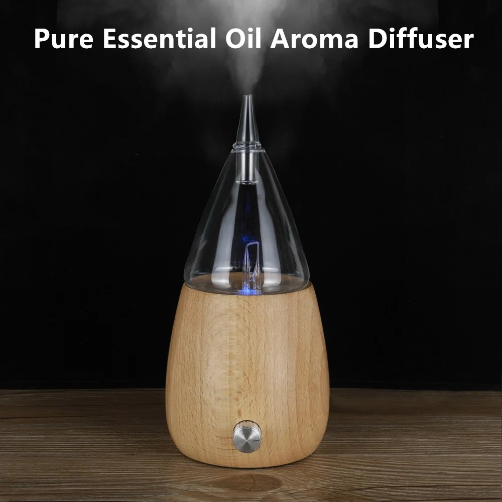 

Glass diffuser for wood diffuser of pure essential oil without aromatherapy aroma diffuser oil nebuliser essential for home