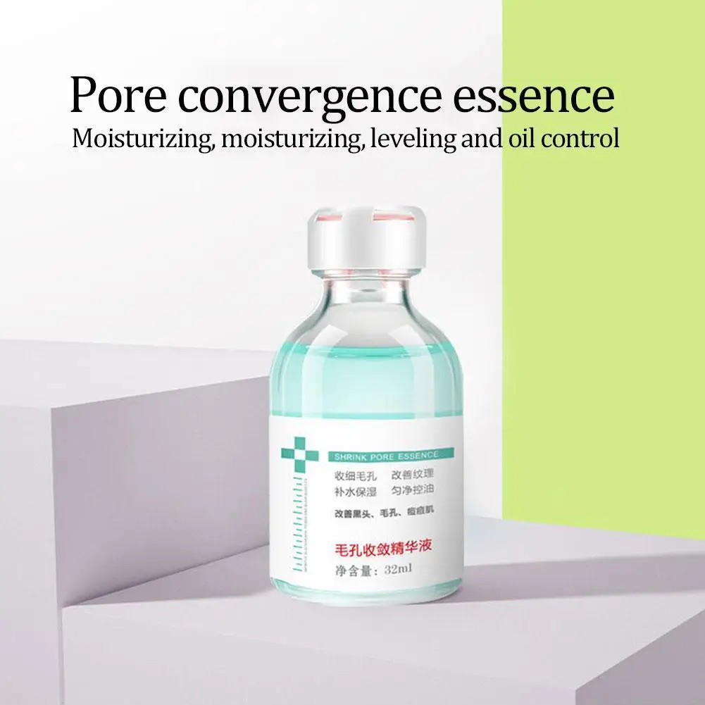

32ml Pore Refinement Serum Moisturizing Whitening Anti Shrink Essence Serum Anti Face Pores Care Skin For Female J4B6