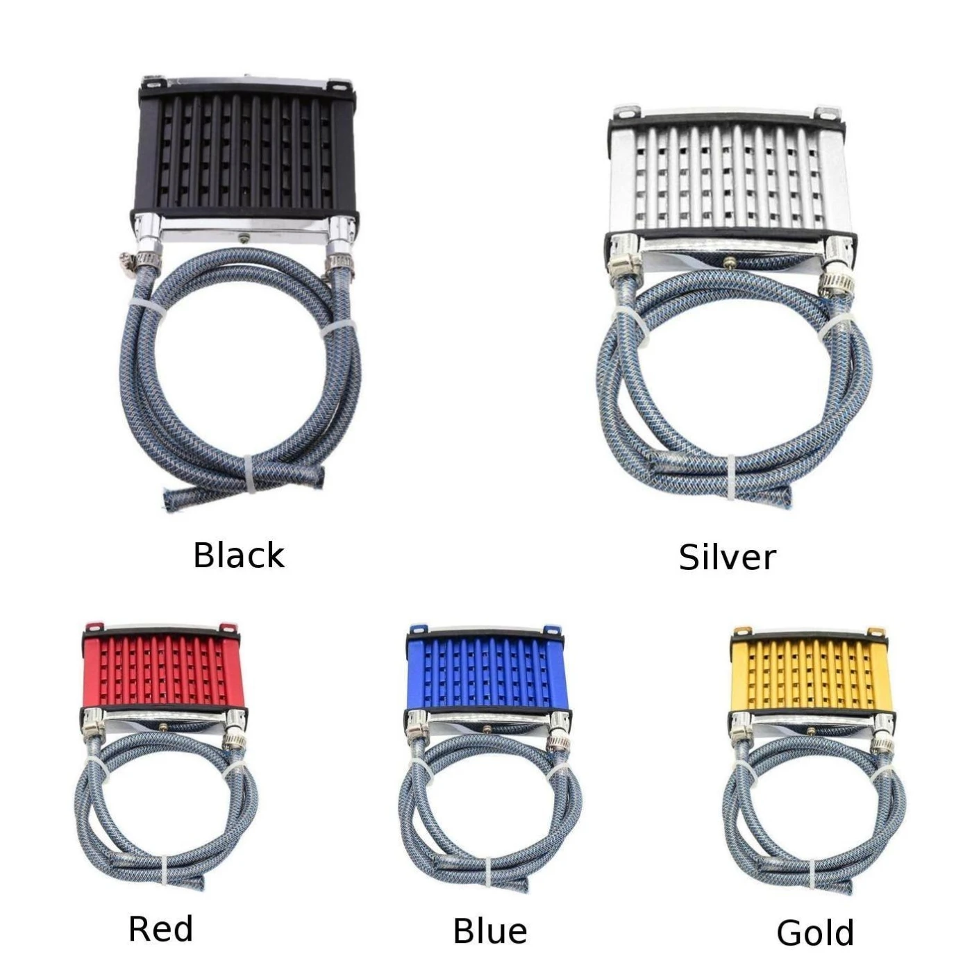 CNC алюминиевый двигатель масляный кулер охлаждение радиатора наборы для 50cc 110cc