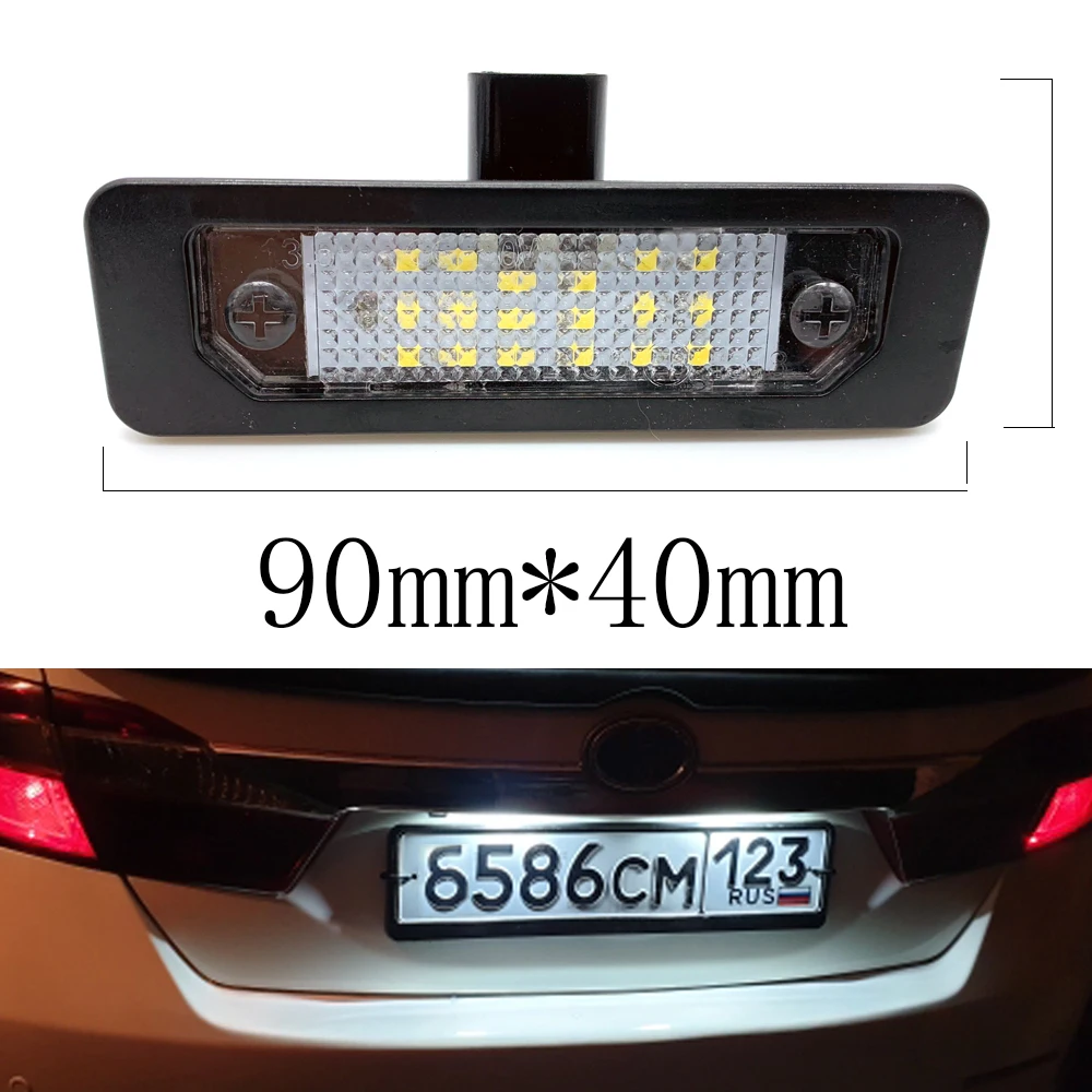Светодиодные номерные знаки для ford fusion 2008 2012 Mercury sable 2009 milan 2006 2011|Сигнальная лампа|