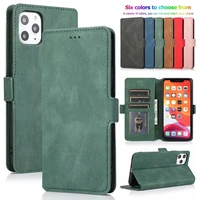 ultra thin leather flip cover wallet case for iphone 11 pro xs max xr x 8 7 6s 6 plus 5 5s se 2020 card slots folio coque stand
