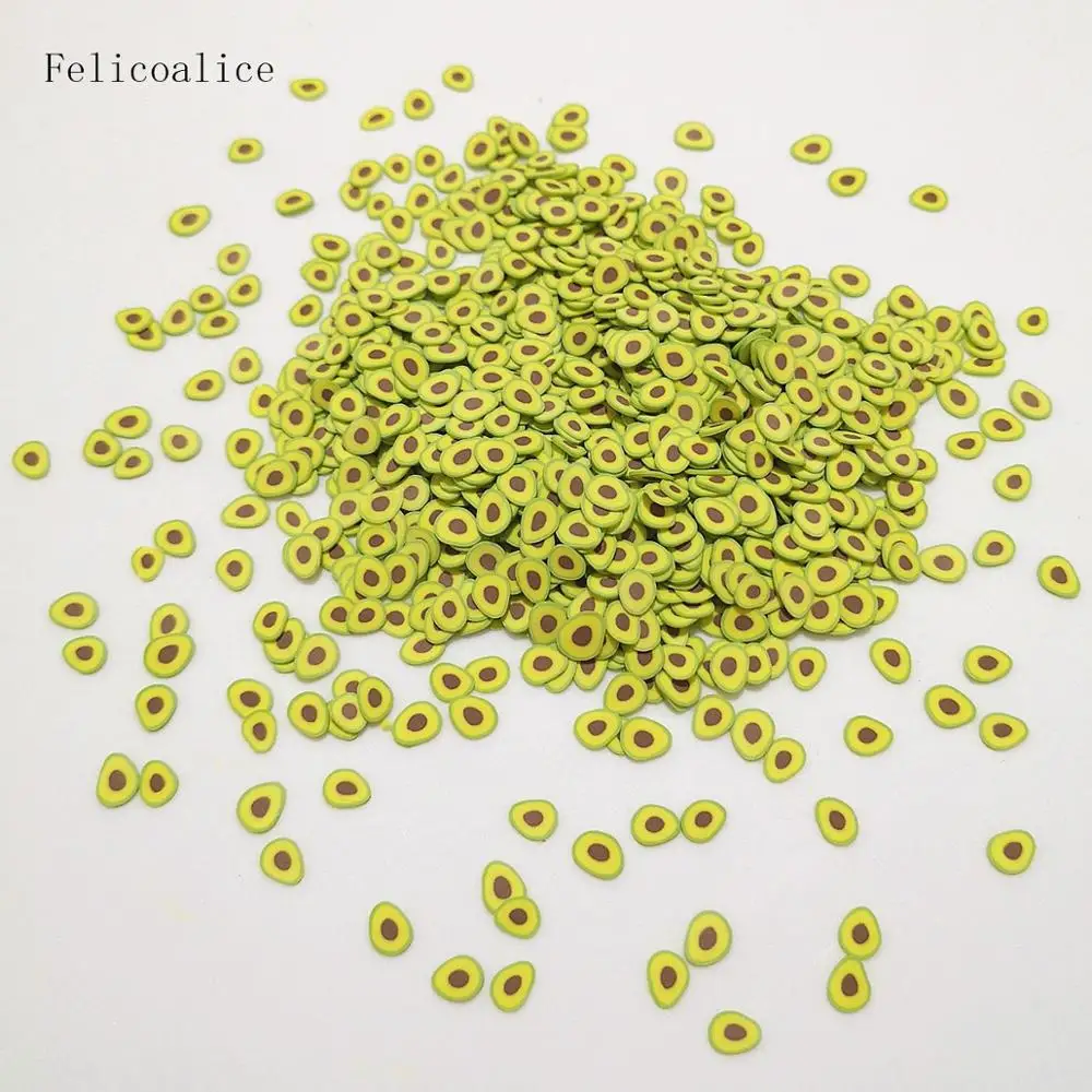 Лидер продаж полимерная глина для украшения ногтей 20 г 5 х7 мм