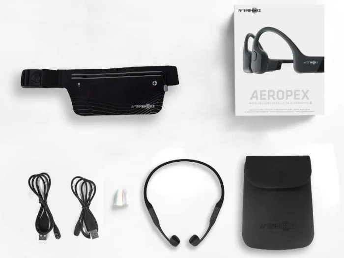 Bluetooth headphone with mic AfterShokz aeropex AS800 (Solar Red) | Электроника