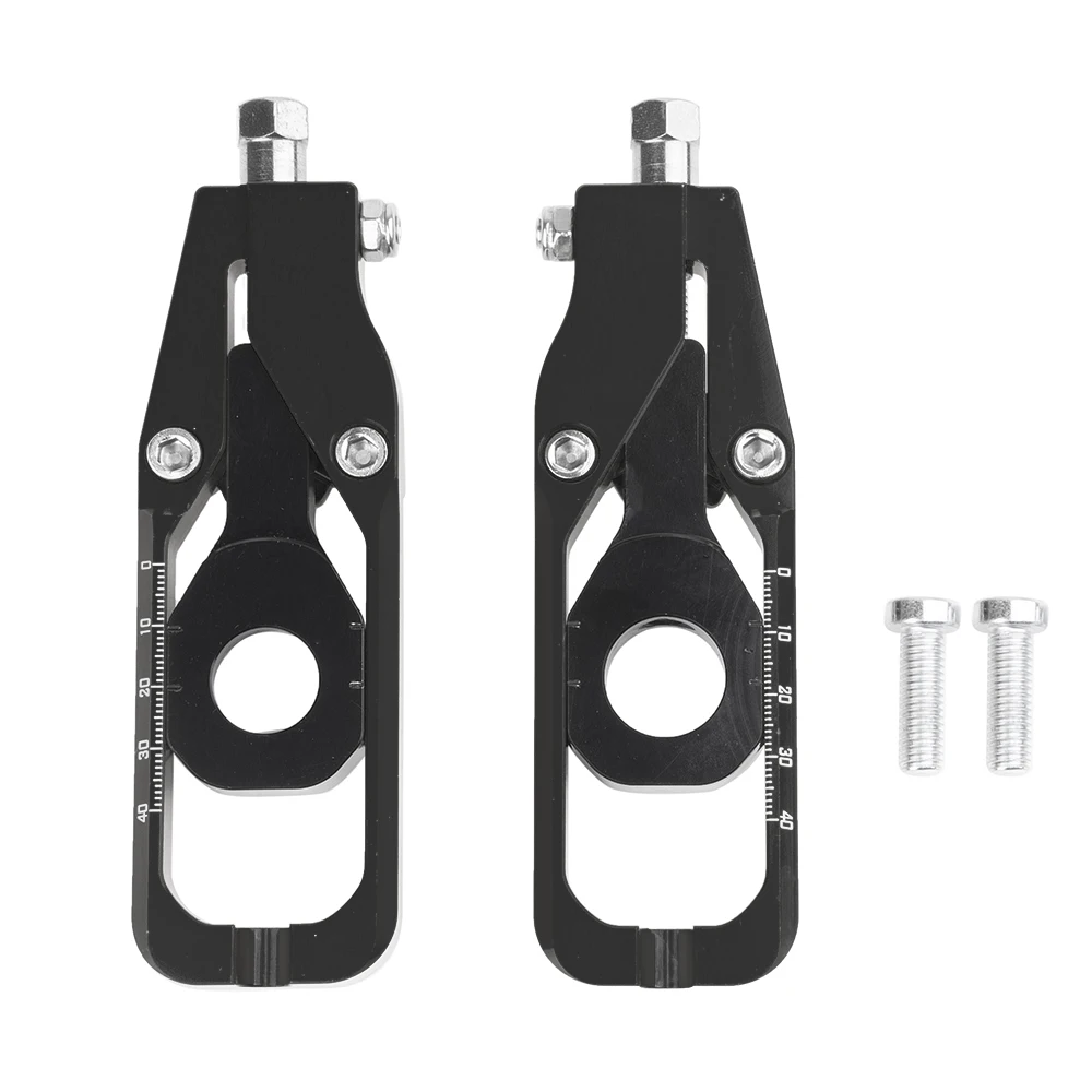 Алюминиевые регуляторы задней цепи мотоцикла с ЧПУ натяжитель катушки для Kawasaki