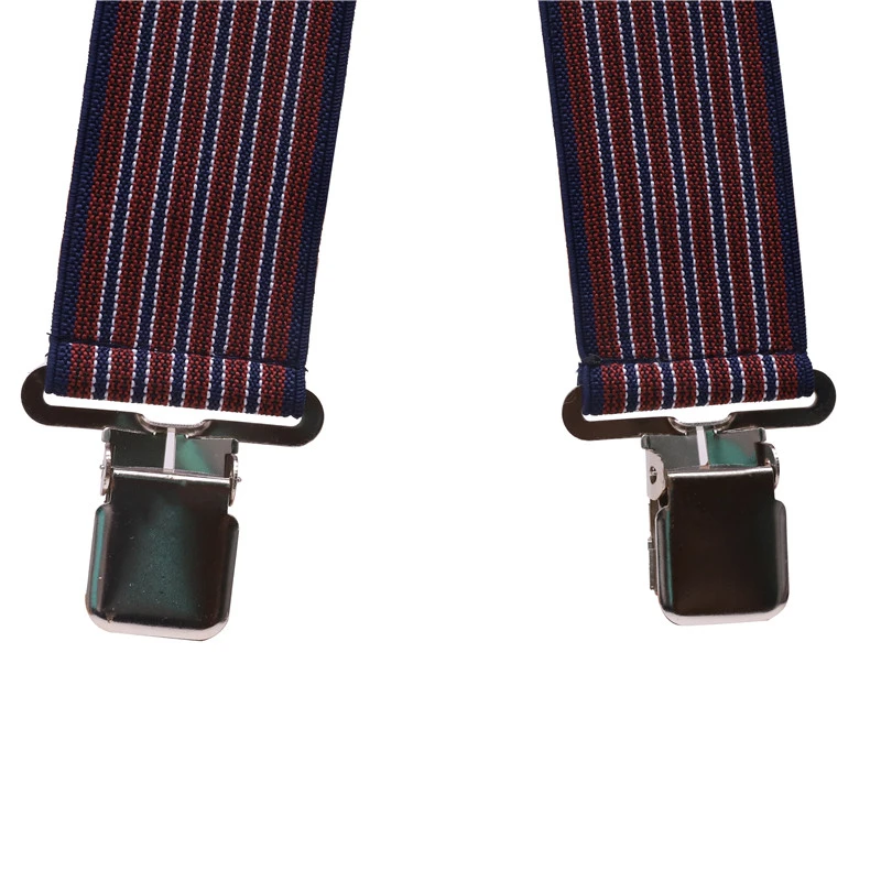 130cm Extra Long Suspenders Plus Size Men Pants X Back Strong Clips 5cm Width Braces With X-back Trousers Man Braces Strap