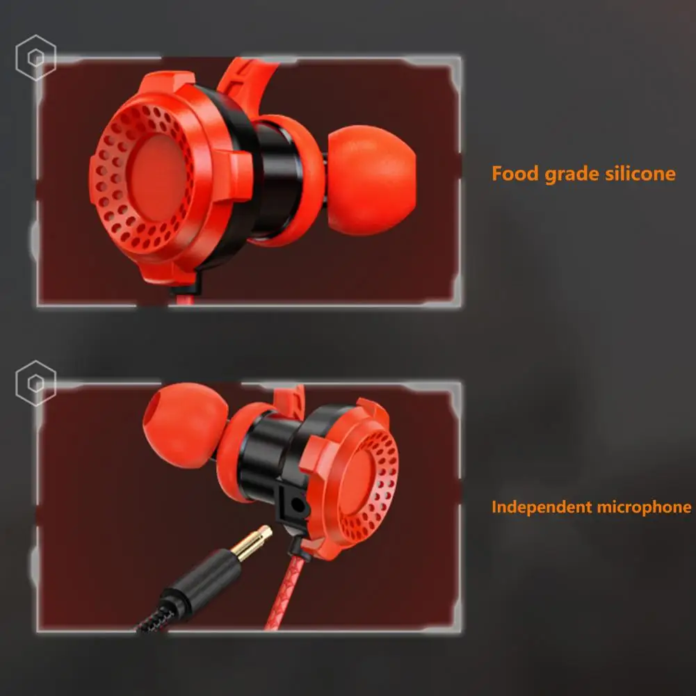 

HOT SALES!!! G7ed Universal 3.5mm Wired Gaming In-ear Earphone with Mic for Phone/Computer