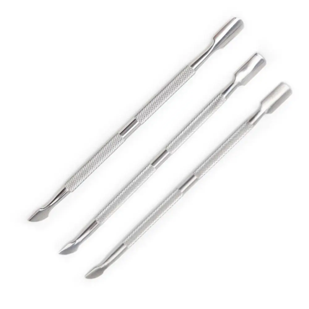 

1PC High Quality Stainless Steel Dead Skin Remover Nail Cuticle Pusher Cutter Pedicure Manicure Nail Art Tools G011